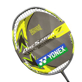 Yonex Arcsaber 7 Tour 4U Badminton Racket - Gray/Yellow