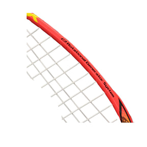Yonex Astrox E13 Badminton Racket Strung (Black/Bright Red)