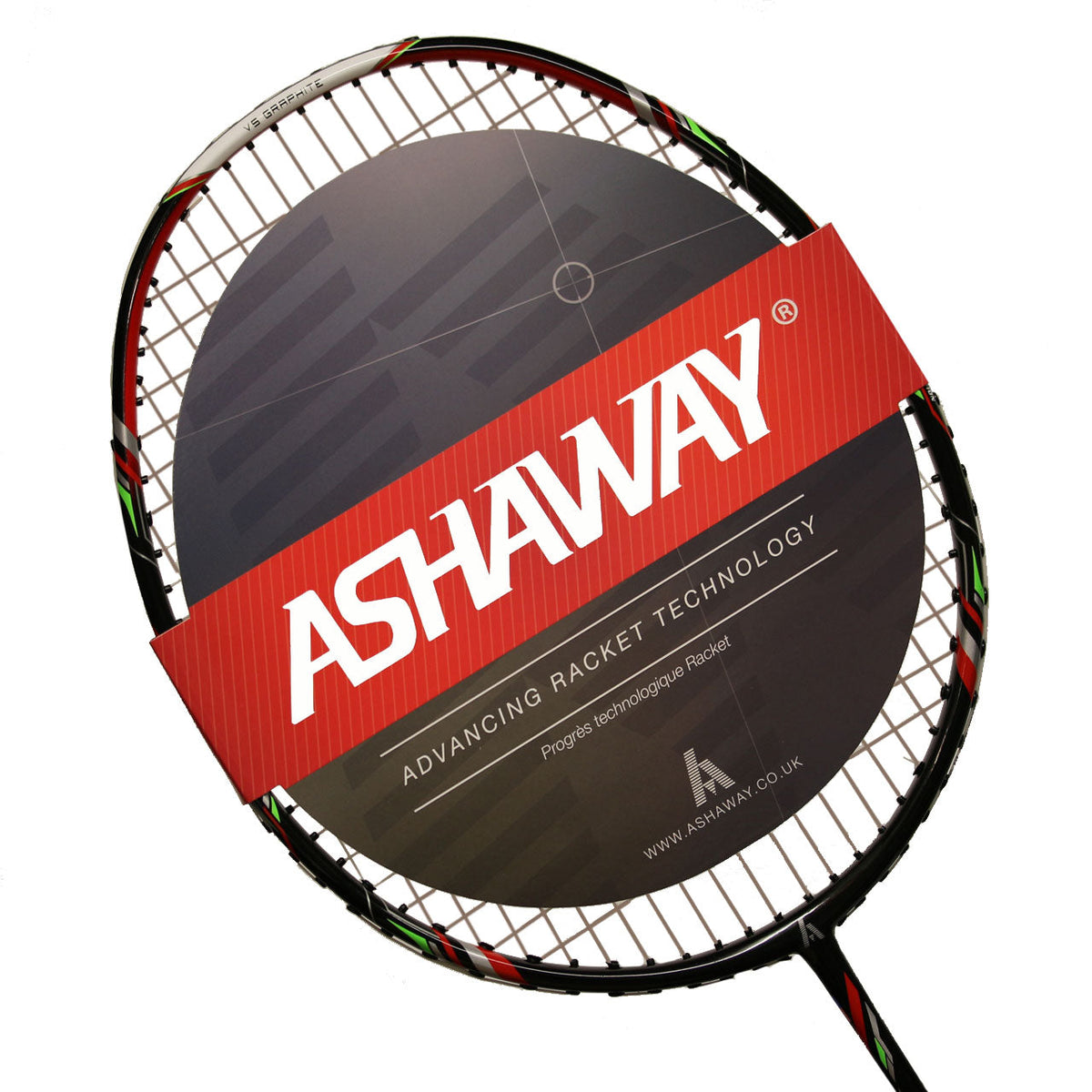 Ashaway Vex Striker 100 Badminton Racket (Strung)