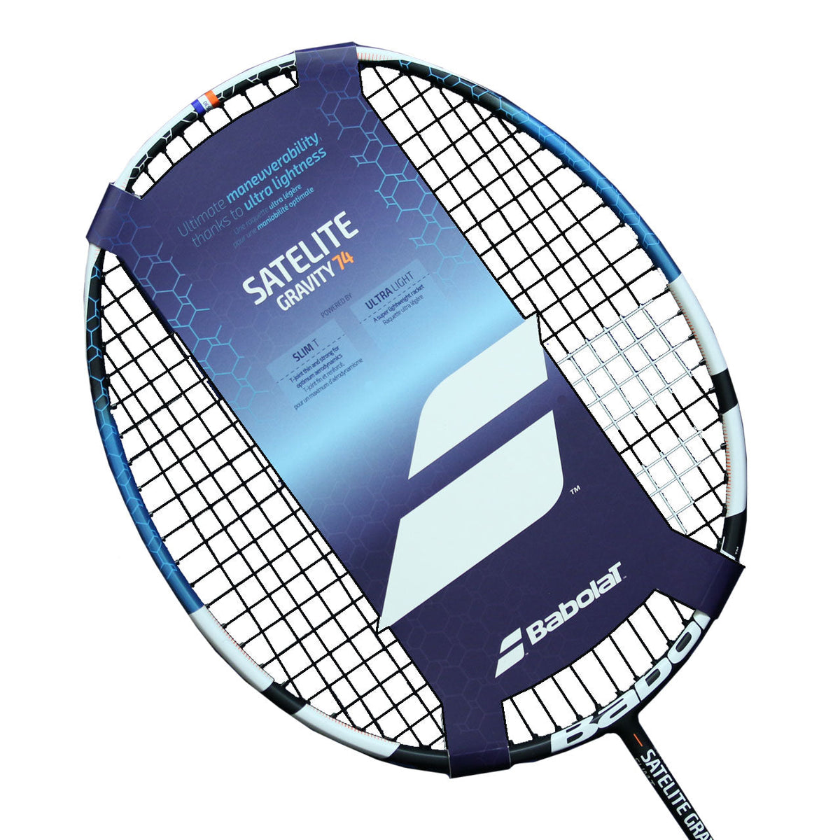 Babolat Satelite Gravity 74 Badminton Racket 601393 (Strung)