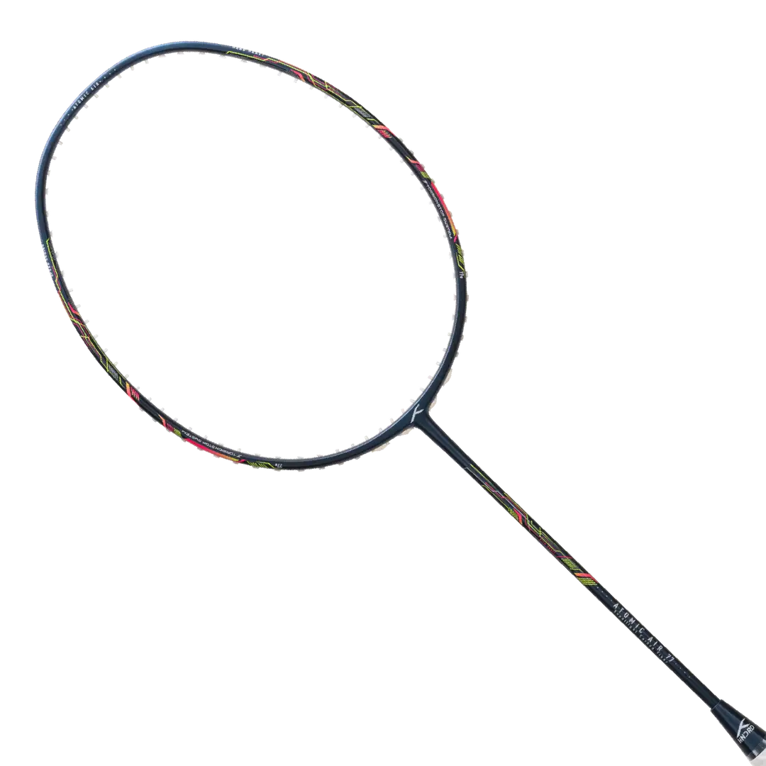 Hundred Atomic Air 77 5U Badminton Racket - Navy/Pink