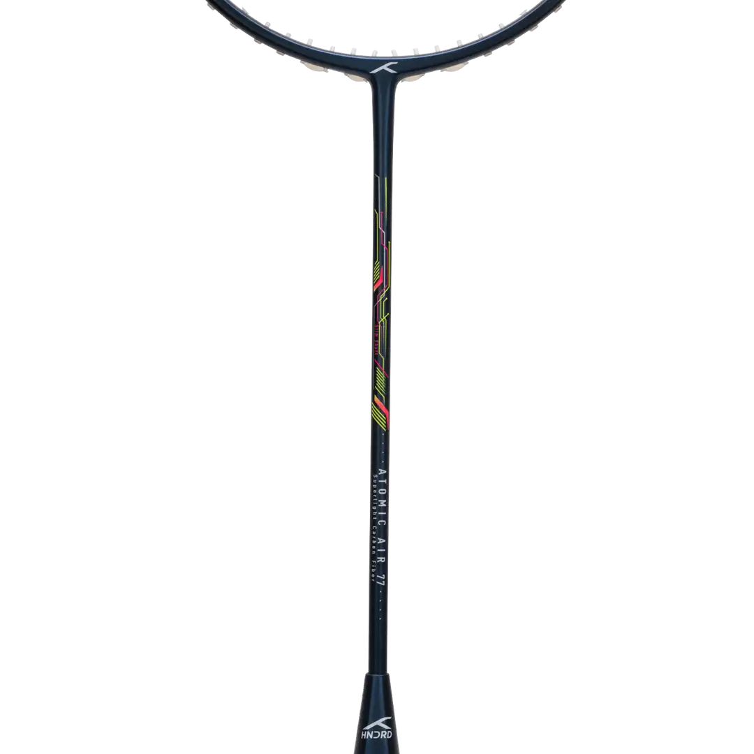 Hundred Atomic Air 77 5U Badminton Racket - Navy/Pink
