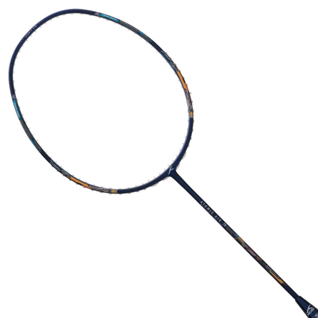 Hundred Atomic Air 78 5U Badminton Racket -Navy/Silver