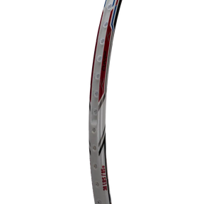 Hundred Atomic X 38 Power 3U Badminton Racket - White/Gold