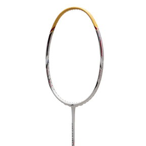 Hundred Atomic X 38 Power 3U Badminton Racket - White/Gold