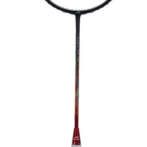 Hundred Atomic X 38 Power 3U Badminton Racket - Charcoal/Red