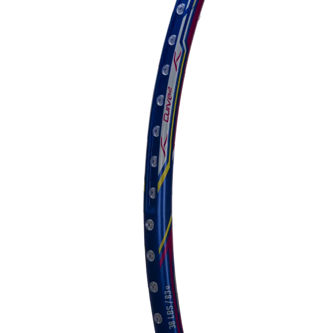 Hundred Atomic X 38 Control Badminton Racket - Navy/Blue Badminton Rackets Hundred