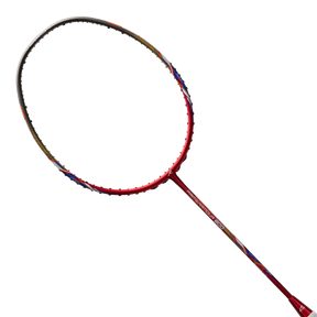 Hundred Primearmour 800 Badminton Racket - Red/Grey Badminton Rackets Hundred