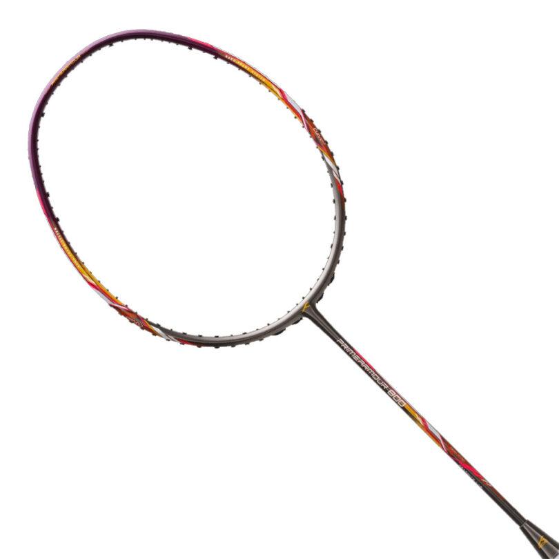 Hundred Primearmour 800 Badminton Racket - Grey/Purple Badminton Rackets Hundred