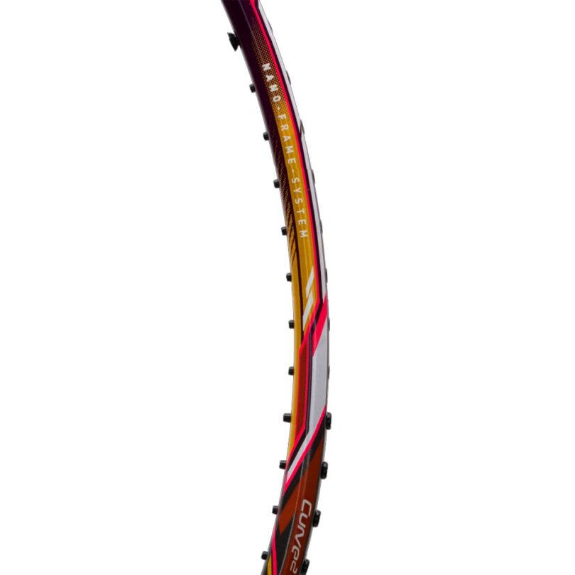 Hundred Primearmour 800 Badminton Racket - Grey/Purple Badminton Rackets Hundred