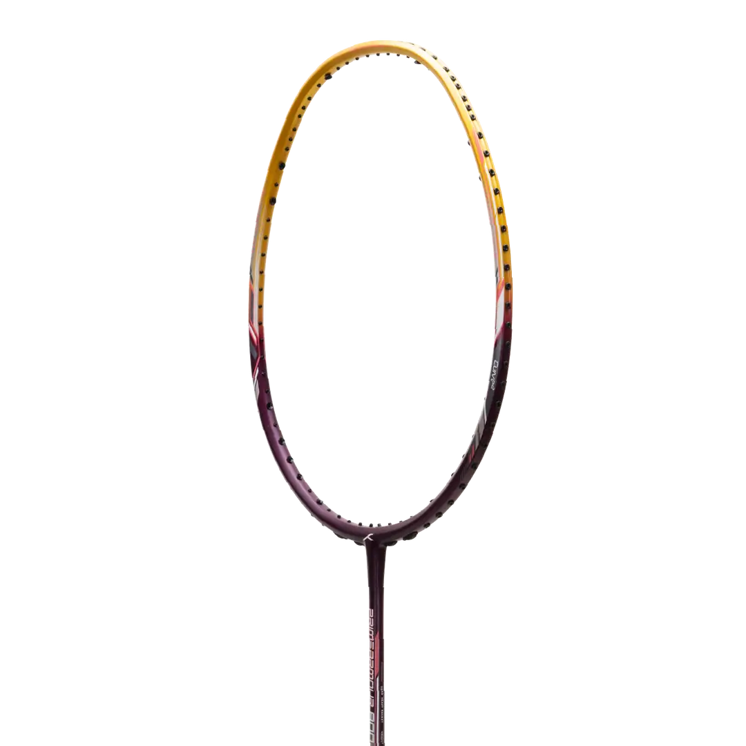 Hundred Primearmour 800 Badminton Racket - Purple/Gold Badminton Rackets Hundred