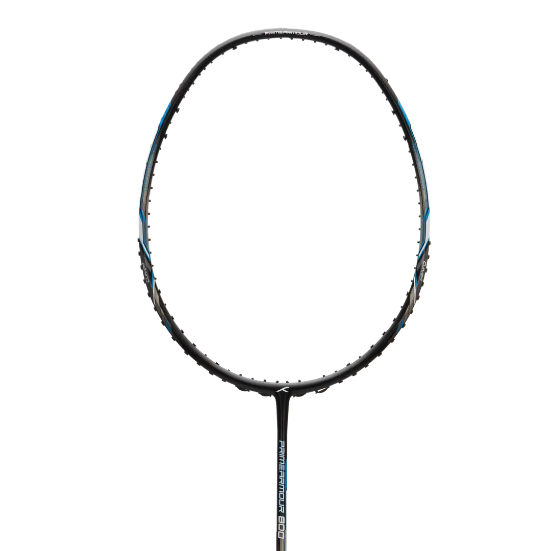 Hundred Primearmour 800 Badminton Racket - Black Black 4U6 Badminton Rackets Hundred