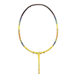 Hundred N-Ergy 80 4U Badminton Racket - Lime/Dark Grey