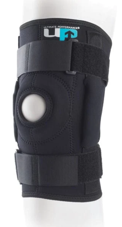 Hinged Knee Brace UP5515 Black Supports & Braces Ultimate Performance