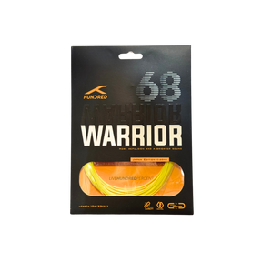 Hundred 68 Warrior Badminton String (0.68mm) - Pearl White String (Packs) Hundred