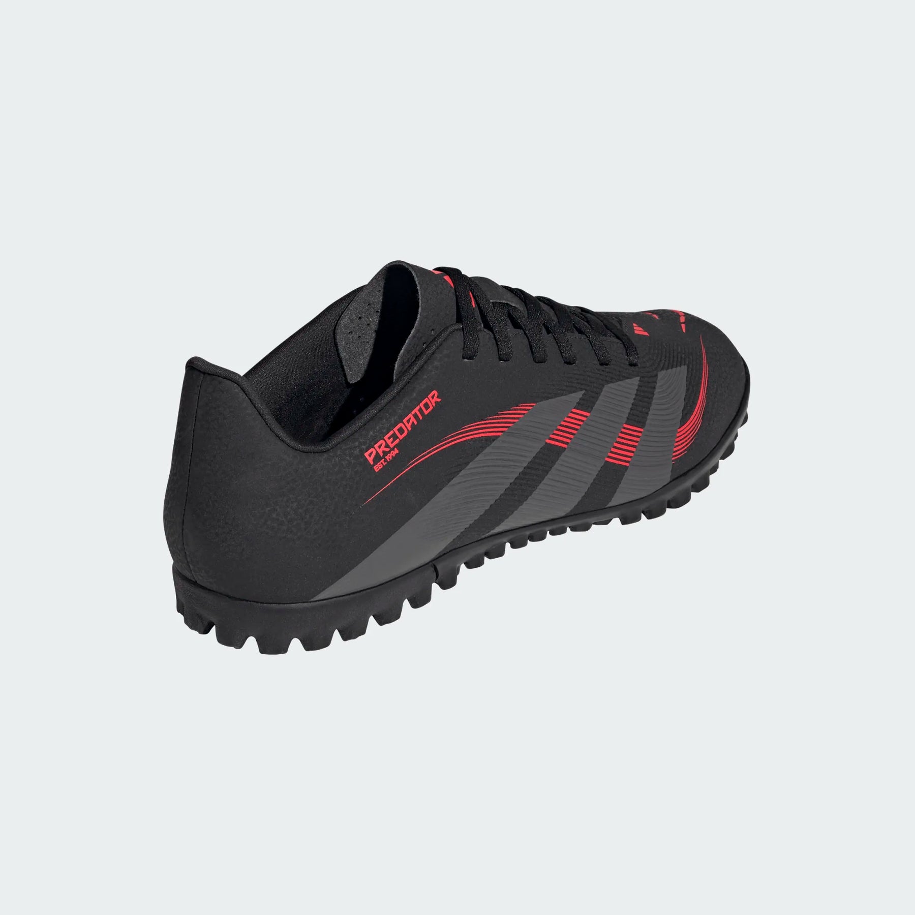 Adidas Predator Club TF Football Shoe Unisex - Black/Grey