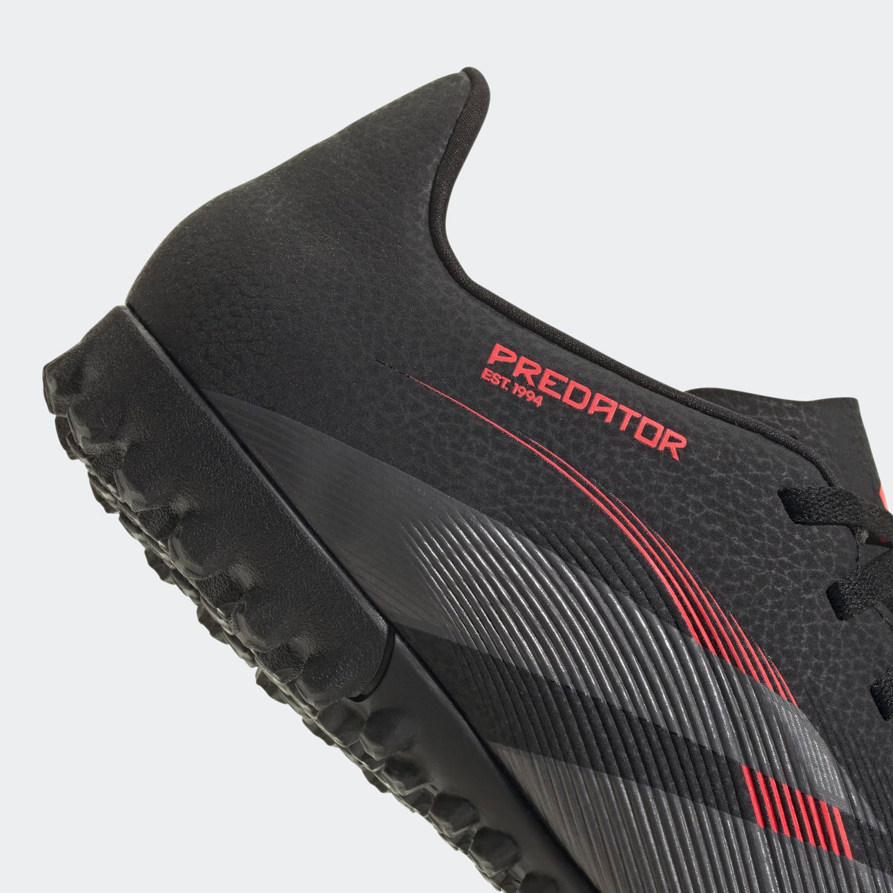 Adidas Predator Club TF Football Shoe Unisex - Black/Grey