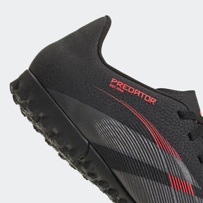 Adidas Predator Club TF Football Shoe Unisex - Black/Grey