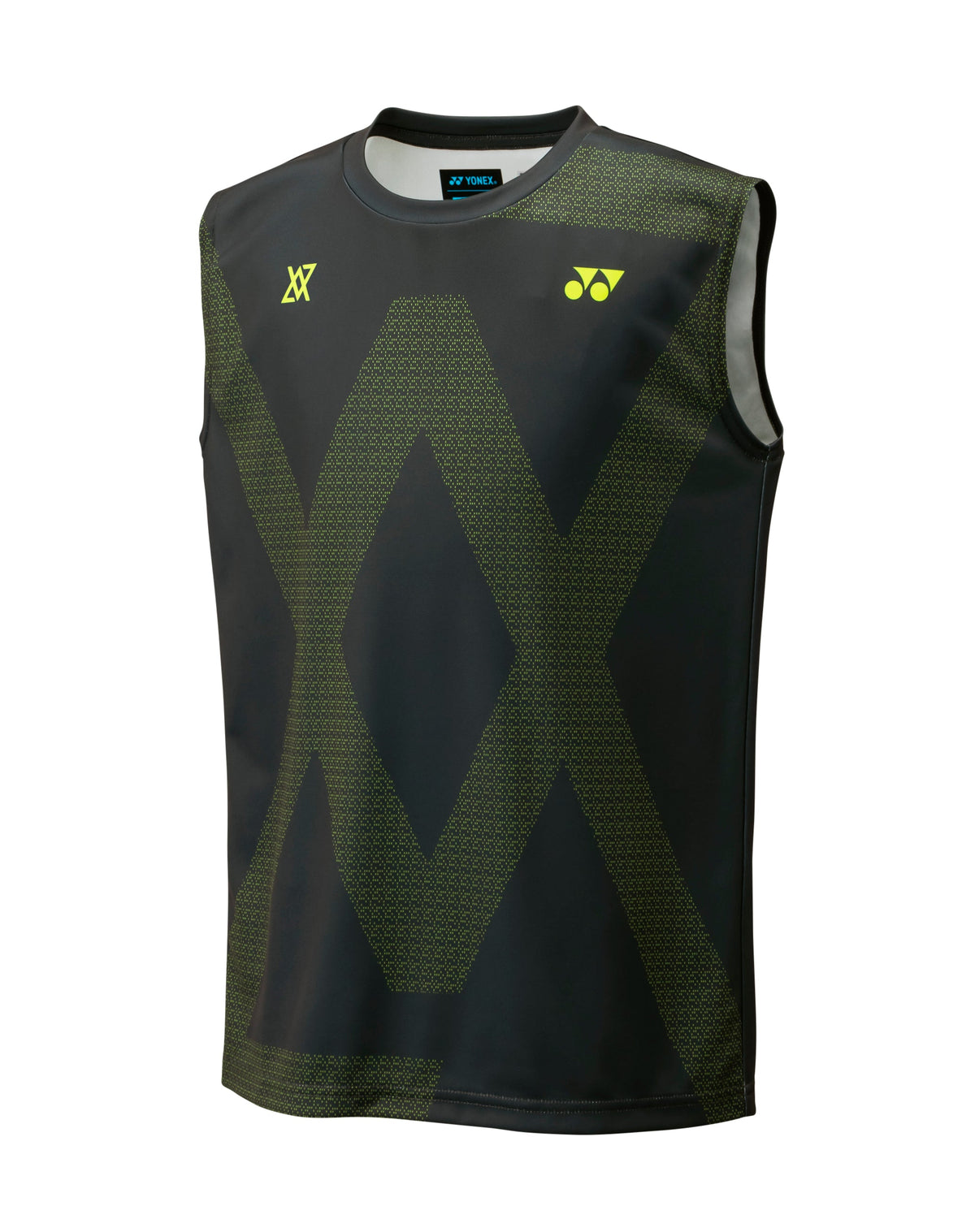 Yonex VA (10691JEX) Sleeveless Top Junior (Steel Grey) - VA - Viktor Axelsen Collection