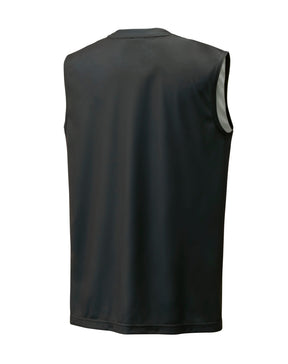 Yonex VA (10691JEX) Sleeveless Top Junior (Steel Grey) - VA - Viktor Axelsen Collection