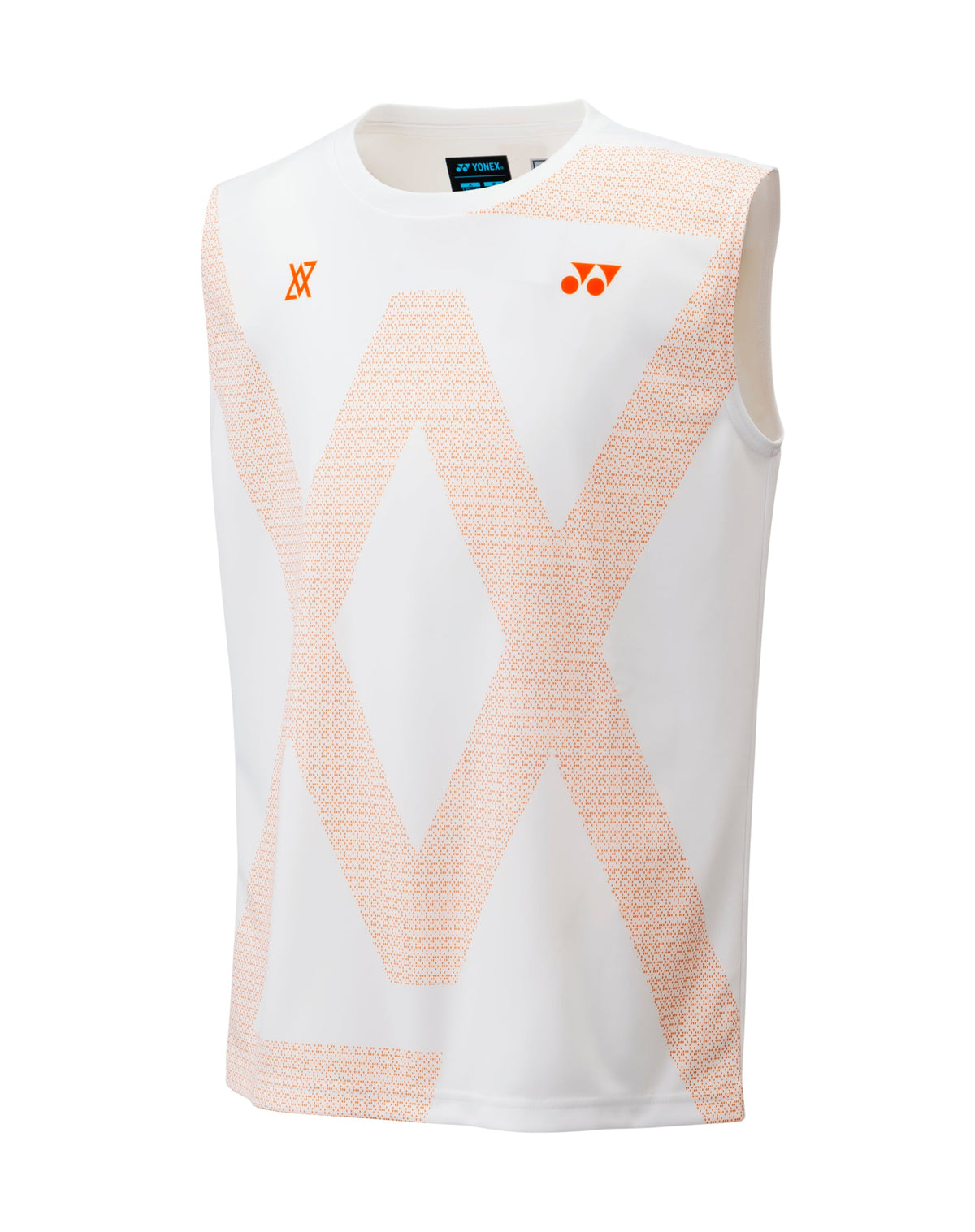 Yonex VA (10691JEX) Sleeveless Top Junior (Flash Orange) - VA - Viktor Axelsen Collection