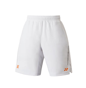 Yonex 15229JEX Knit Short Junior - White - VA - Viktor Axelsen Collection White Clothing Yonex