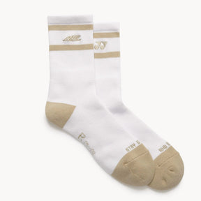 Yonex 19257YX LCW Sport Crew Socks Unisex - Khaki Beige Khaki Beige Clothing Yonex