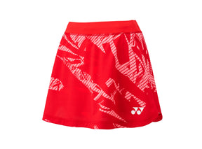 Yonex Team China (26157YX) Skirt with Inner Shorts Women (Tango Red) Made in JAPAN