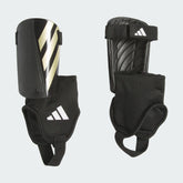 Adidas Tiro SG Match Shin Guards Junior - Black Black Gold Metallic White Accessories Adidas