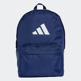 Adidas Classic 3 Bars Backpack - Blue/White Blue White Backpack Luggage Adidas