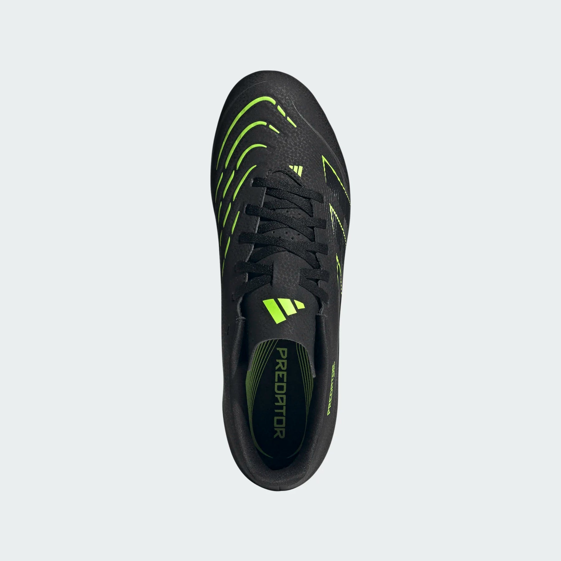 Adidas Predator Club FG/MG Football Shoe Unisex - Black/Lemon