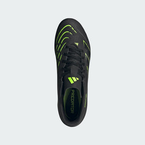 Adidas Predator Club FG/MG Football Shoe Unisex - Black/Lemon