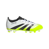 Adidas Predator Club FG/MG Shoe Junior - White/Black/Lemon