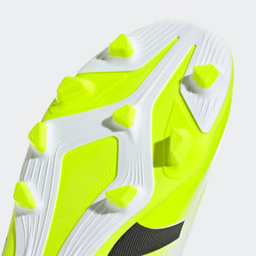 Adidas Predator Club FG/MG Shoe Junior - White/Black/Lemon
