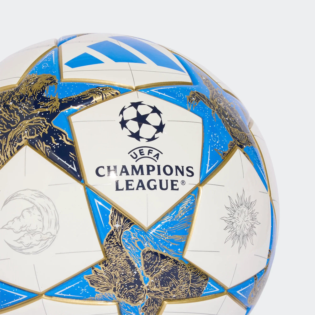 Adidas UCL League J350 Ball Junior - White
