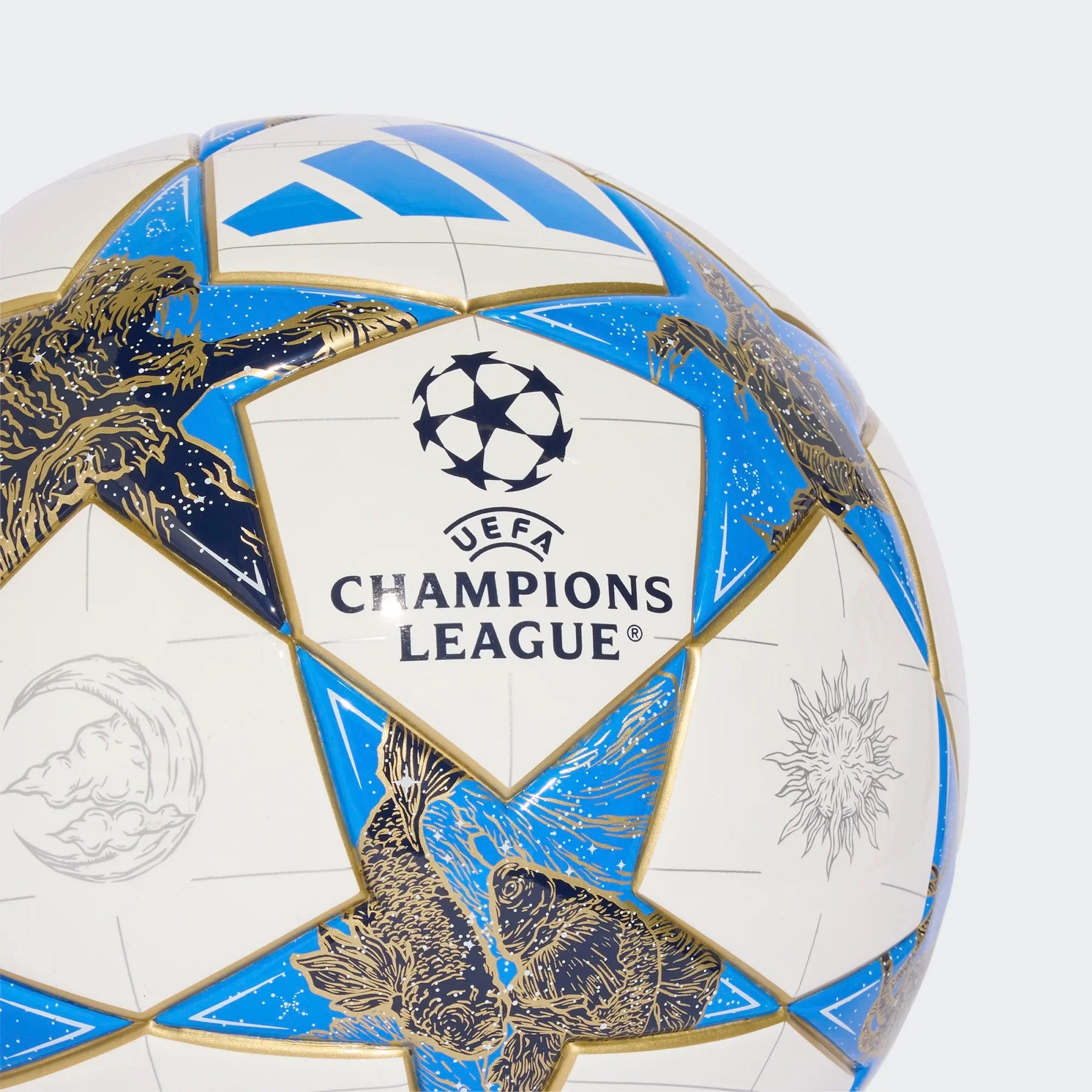 Adidas UCL League J350 Ball Junior - White