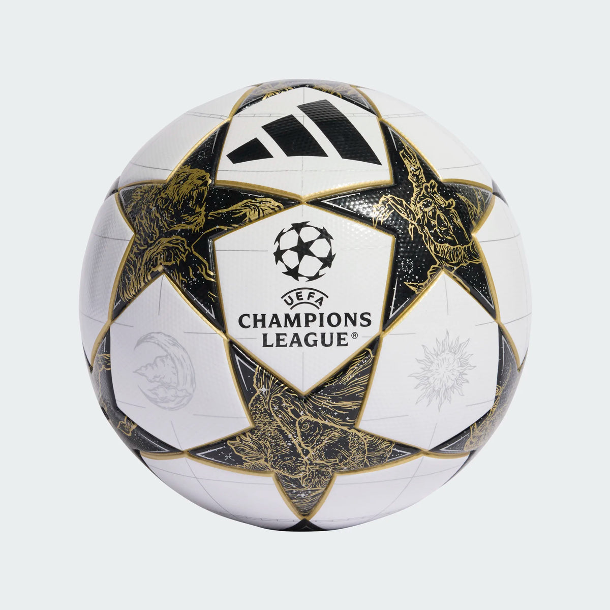Adidas UCL League Football - White/Gold