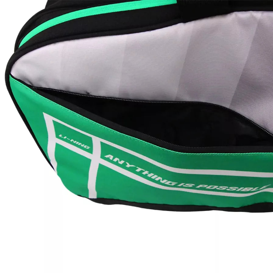 Li-Ning Square Bag "Court" - Red/Green/Black