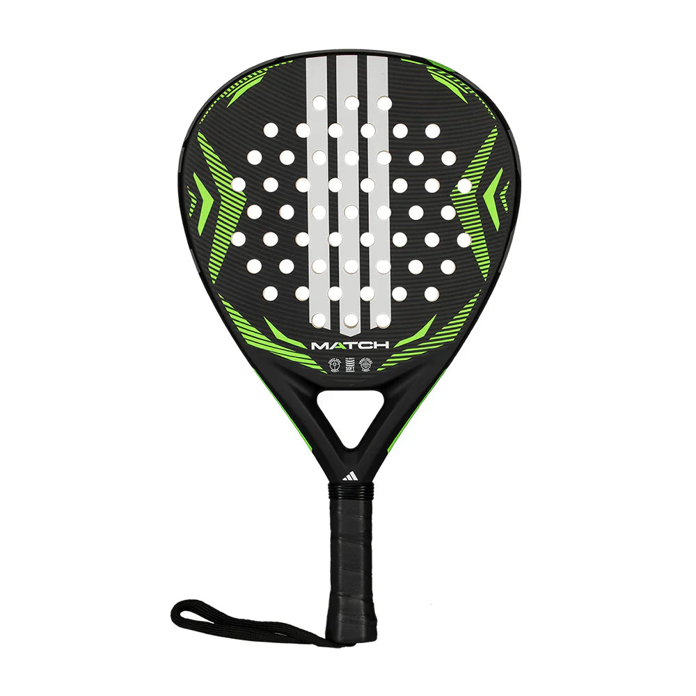 Adidas Match Black/Green 2026 Padel Racket - Black/Green Black Green One Size Padel Adidas
