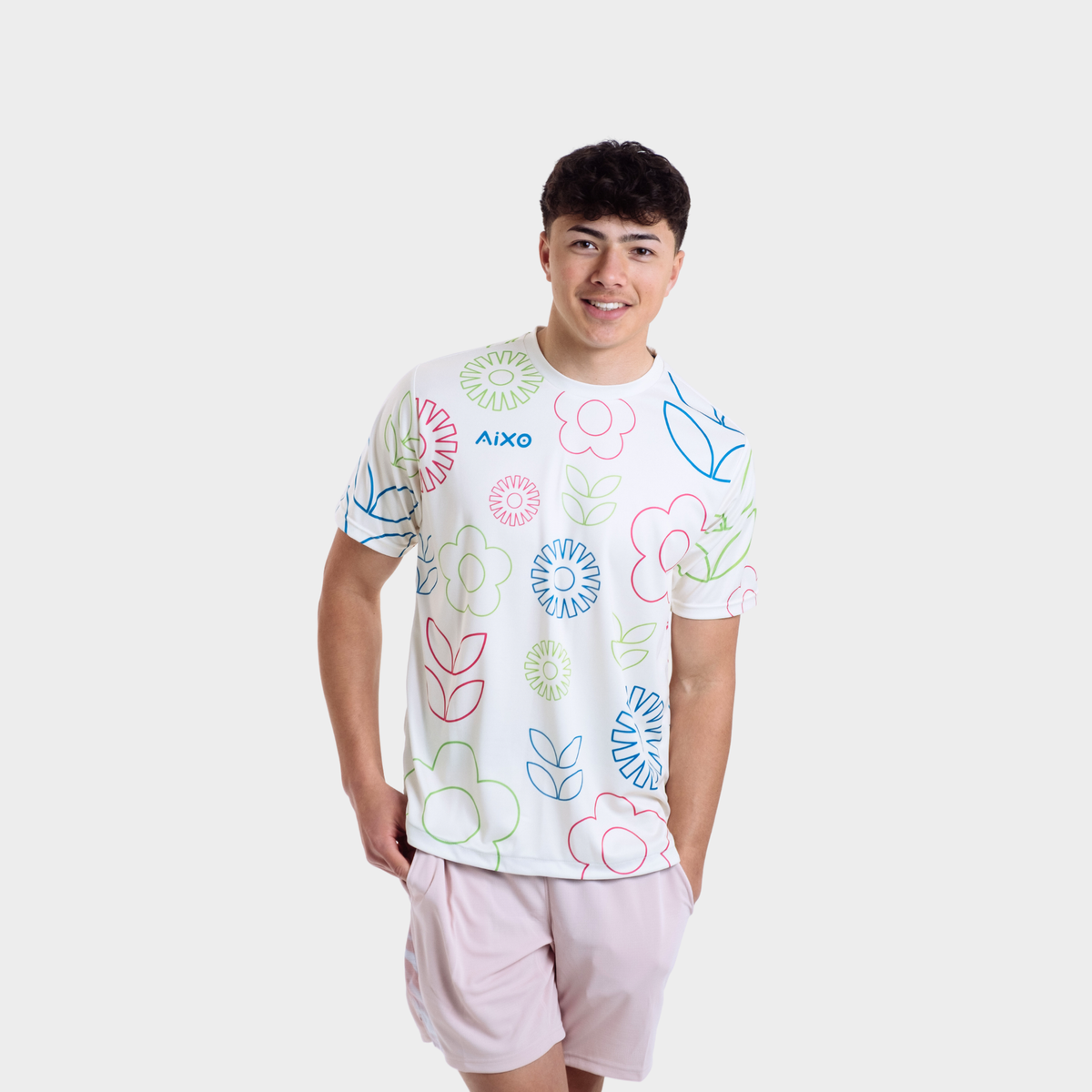 Aixo Spring Mens T Shirt Ivory