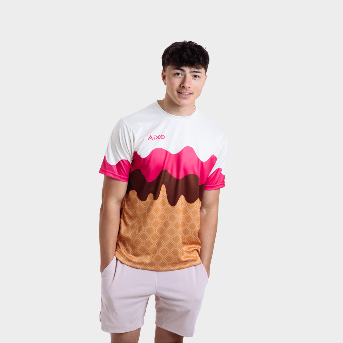 Aixo Sundae Mens T Shirt Mint Delight