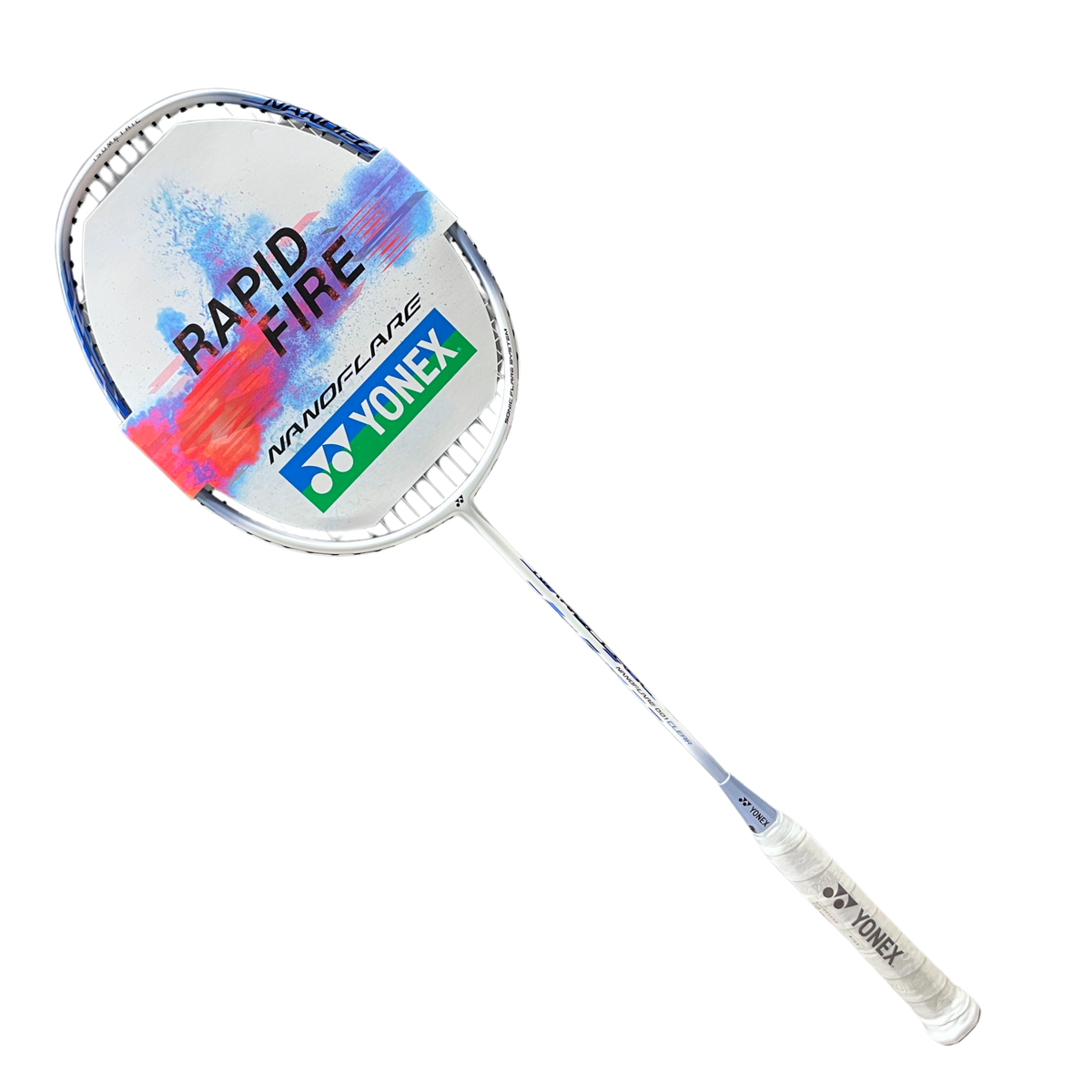 Yonex Nanoflare 001 CLEAR Badminton Racket (White/Sax)