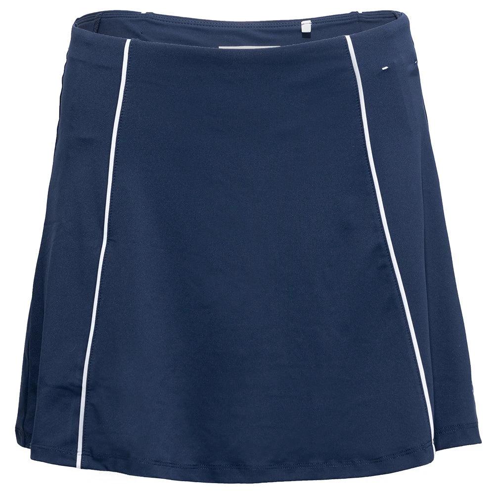 Original Penguin Colourblock Flounce Tennis Skort Women - Black Iris Black Iris Clothing Original Penguin