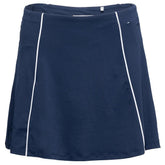 Original Penguin Colourblock Flounce Tennis Skort Women - Black Iris Black Iris Clothing Original Penguin