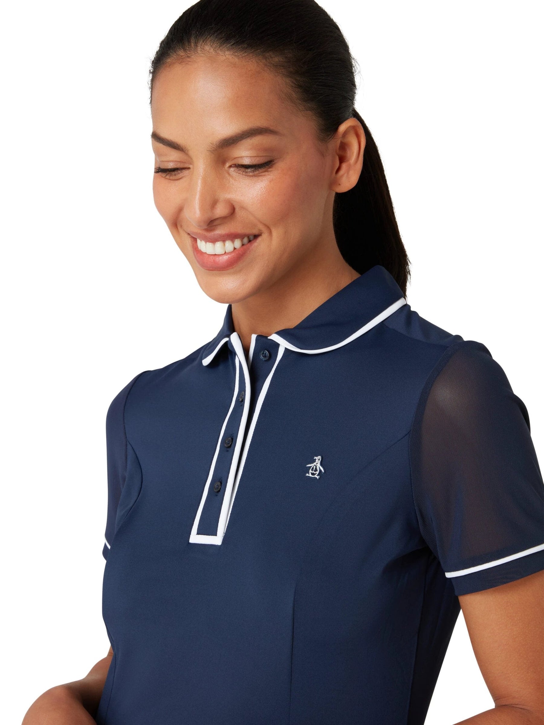 Original Penguin Short Sleeve Veronica (OGDSC007) Dress Women Clothing Original Penguin