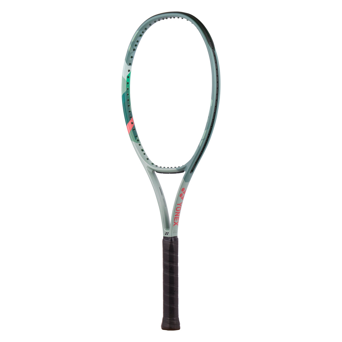 Demo Yonex Percept 100 Tennis Racket 300g Unstrung - Olive Green Demo Tennis Yonex