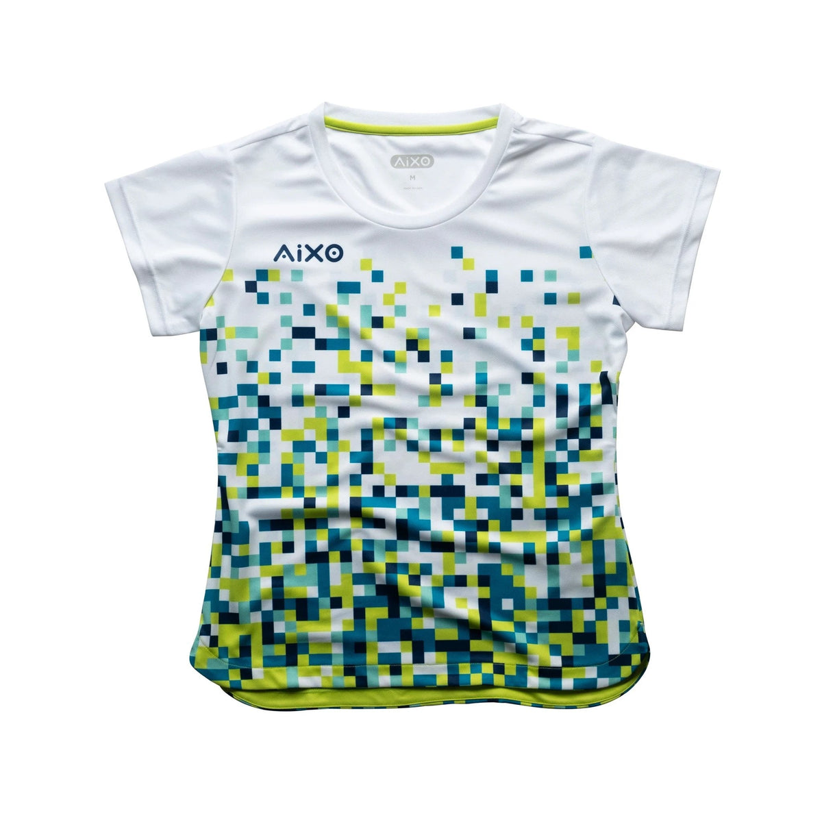 Aixo Pixel T Shirt Women (White) White T Shirt Aixo