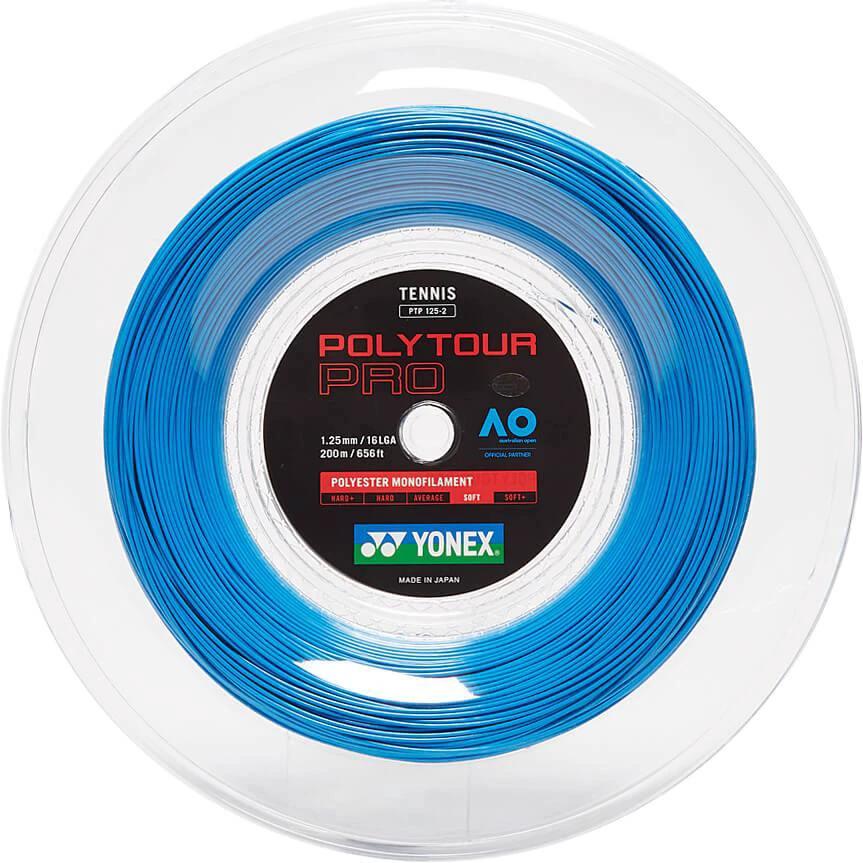 Yonex Polytour Pro 1.25mm 200m Tennis String String (Reel) Yonex