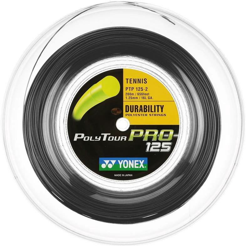 Yonex Polytour Pro 1.25mm 200m Tennis String String (Reel) Yonex