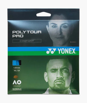 Yonex Polytour Pro 125 Tennis String Set - Blue Blue 1.25mm 12M Set Tennis String Yonex